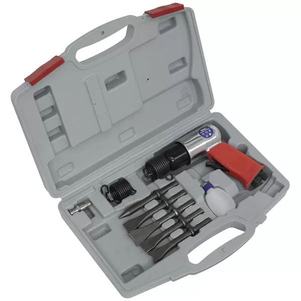 Sealey GSA12 Air Hammer Kit Medium Stroke