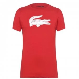 Lacoste Croc II Tee - Red/White