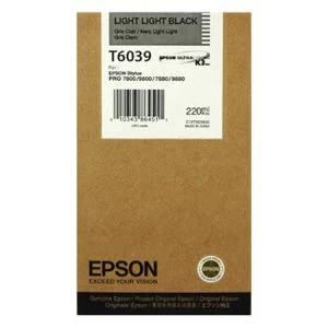 Epson T6039 Light Black Ink Cartridge