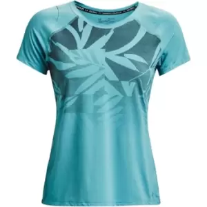 Under Armour IsoChill Run T Shirt Womens - Blue