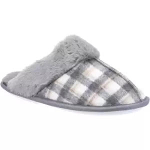 Fleet & Foster Neath Mule Slipper Female Grey UK Size 8