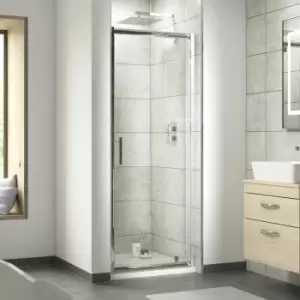 Pacific Pivot Shower Door 900mm Wide - 6mm Glass - Nuie