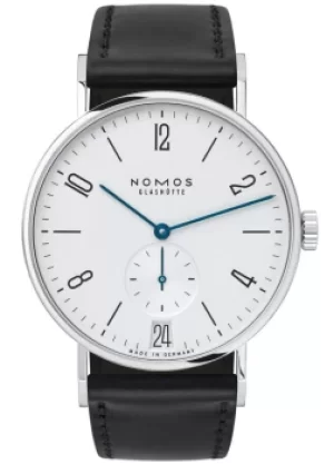 Nomos Glashutte Watch Tangente Datum Sapphire Crystal