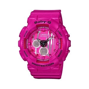 Casio Baby-G Standard Analog-Digital Watch BA-120SP-4A - Purple