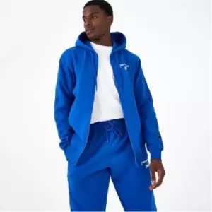 Everlast x Yiannimize Zip Through Taped Hoodie - Blue