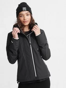 Superdry Essentials SD-Arctic Velocity Jacket - Black, Size 10, Women