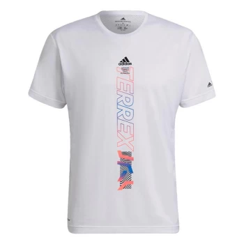 adidas Terrex Agravic T-Shirt Womens - White