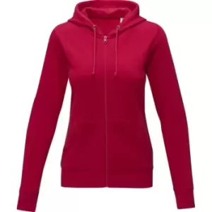 Elevate Womens/Ladies Theron Hoodie (S) (Red)