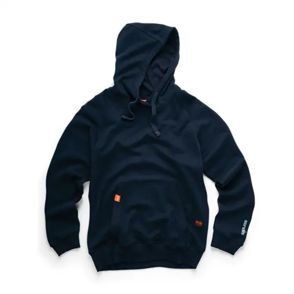 Scruffs Eco Worker Hoodie Navy - XL