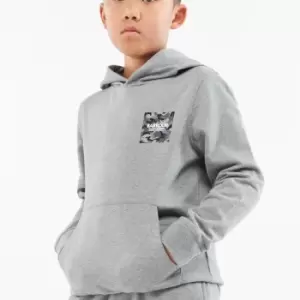 Barbour International Boys' Shoreditch Hoodie - Grey Marl - 8-9 Years