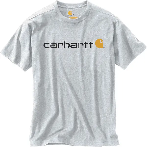 Carhartt EMEA Core Logo Workwear Short Sleeve T-Shirt, grey, Size M