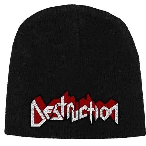 Destruction - Logo Unisex Beanie Hat - Black