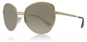 Prada PR54SS Sunglasses Metallized Pale Gold VAQ1C0 59mm
