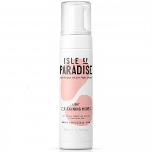 Isle of Paradise Self-Tanning Mousse - Light 200ml