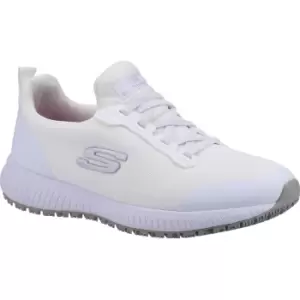 Skechers Work Ladies Squad Safety Shoe White Size 3