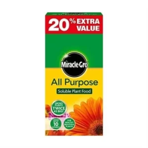 Miracle-Gro All Purpose Plant Food 1kg PLUS 20% Free