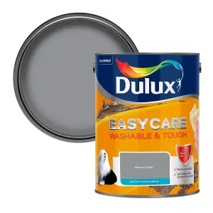 Dulux Easycare Washable & Tough Natural Slate Matt Emulsion Paint 5L