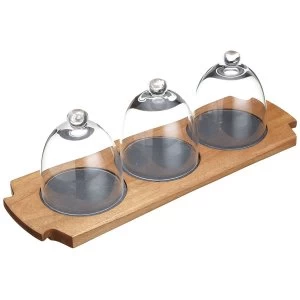 Master Class Artesa 3 Dome Serving Set