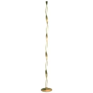 Cristal Gala LED Floor Lamp 24W 1920Lm 3000K Golden