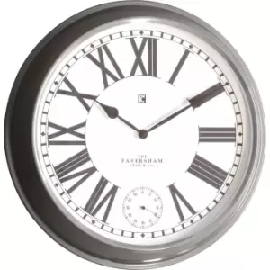 Crossland Grove Provender Clock 520X90X520Mm - Light Grey