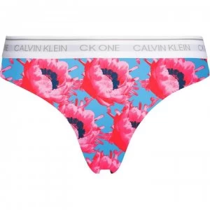 Calvin Klein ONE Cotton Thong - Pink Smoothie