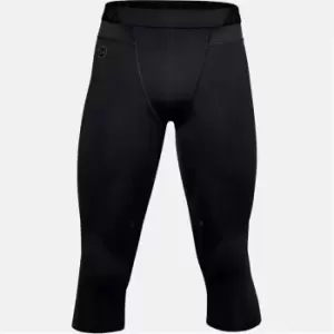 Under Armour Rush Three Quarter Tights Mens - Black