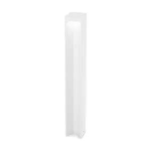 Ideal Lux KURT LED Outdoor Bollard White, 4000K, IP54, Non-Dim