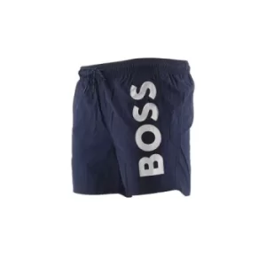 BOSS Navy Octopus Swim Shorts