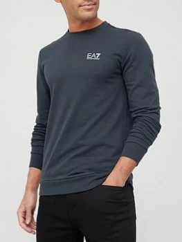 Emporio Armani EA7 Core ID Logo Sweatshirt Navy Size XL Men