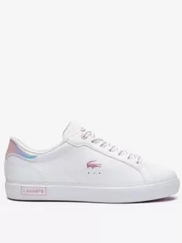 Lacoste Lacoste Powercourt Trainers, White, Size 7, Women