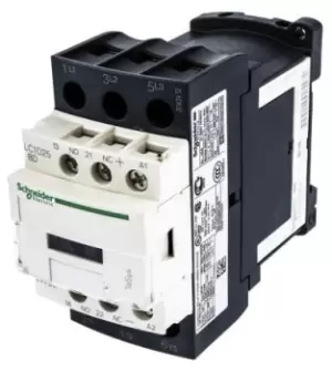 Schneider Electric TeSys D LC1D 3 Pole Contactor - 32 A, 24 V dc Coil, 3NO, 15 kW