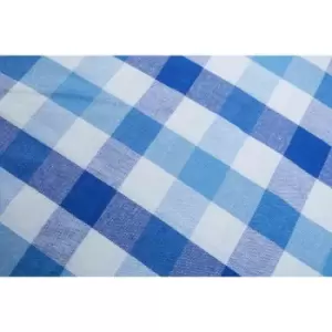 Interiors By Ph Toasted Blue And Heritage Blue Fabric Tablecloth