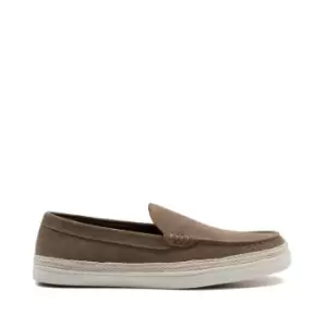 Dune London Brayley Plimsolls - Beige