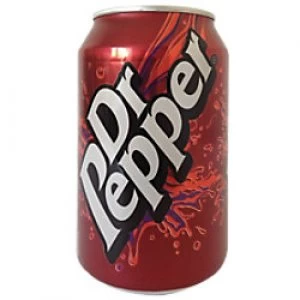 Dr Pepper 330ml Cans 24 Pack