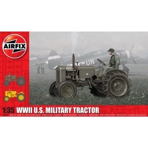 WWII U.S. Military Tractor 1:35 Tank Air Fix Model Kit