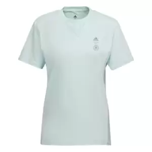 adidas Germany Travel Jersey Womens - Ice Mint / Shock Mint / Hazy E