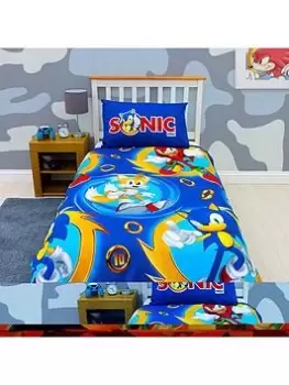 Sonic the Hedgehog Speed Single Duvet Set, Blue