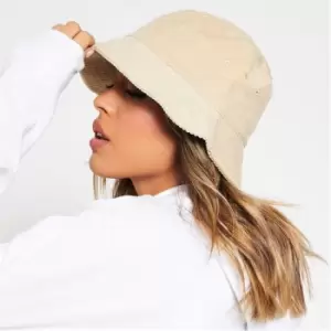 I Saw It First Cord Bucket Hat - Cream