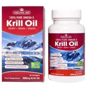 Nature's Aid Complete Krill Oil 500mg 60 Capsules