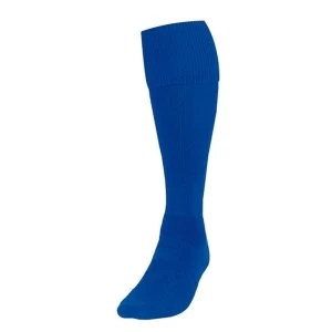 Precision Plain Football Socks Royal UK Size J12-2