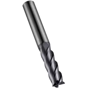 S217 12.00MM Carbide 4 Flute Long Series End Mill - AlTiN Coated