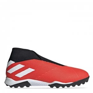 adidas Nemeziz 19.3 Laceless Astro Turf Trainers - Red/Silver