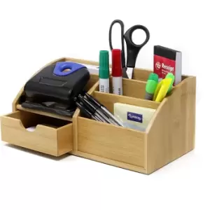 Bamboo Desk Organiser M&W - Brown