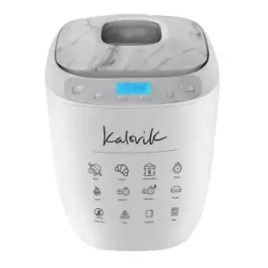 Kalorik TKGBBA2000 Bread Maker With Marble Finish - White