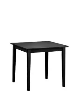 Julian Bowen Rufford 80-160 Cm Extending Dining Table - Black