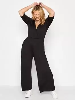 Yours Culotte Jumpsuit - Black, Size 30-32, Women