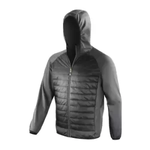 Spiro Mens Zero Gravity Showerproof Quick Dry Jacket (M) (Black/Charcoal)