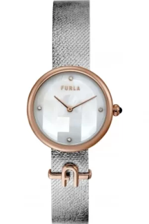 Ladies Furla Small Logo Watch WW00022004L5