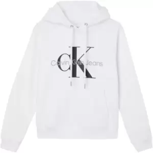 Calvin Klein Jeans Monogram Hoodie - White