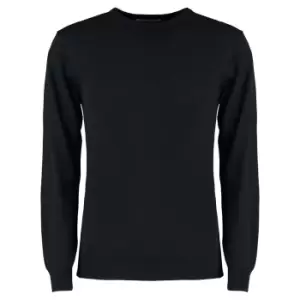 Kustom Kit Mens Arundel Crew Neck Sweater (XL) (Navy)